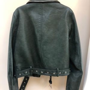 Zara leather jacket